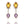 Load image into Gallery viewer, DYNASTY OSCAR CITRINE LAVENDER EARRINGS