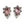 Load image into Gallery viewer, Dynasty Satine Pink Studs