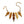 Load image into Gallery viewer, GLADIATOR GOLDEN BRONZE NECKLACE - MSS