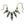 Load image into Gallery viewer, GLADIATOR PARADISE EMERALD NECKLACE - MSS
