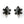 Load image into Gallery viewer, Jet Crystal Large Stud Earrings - MSS