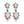 Load image into Gallery viewer, Dynasty Penelope Opal Pink Drop Earrings