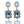 Load image into Gallery viewer, Dynasty Angelina AquaMarine Earrings