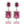 Load image into Gallery viewer, Dynasty Angelina Fuchsia Earrings