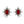Load image into Gallery viewer, Dynasty Amara Ruby Studs