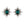 Load image into Gallery viewer, Dynasty Amara Emerald Studs