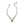Load image into Gallery viewer, Dynasty Étoile - Astrale Crystal Champagne Necklace