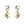 Load image into Gallery viewer, Titan Crystal & Pearl Drop Earrings