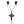 Load image into Gallery viewer, La Croix Dynasty Midnight Ruby Crucifix with Brooches