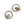 Load image into Gallery viewer, EARCUFF SMALL HOOP SET - MSS