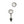 Load image into Gallery viewer, CRYSTAL SKULL HOOP EARRING SET - MSS