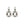 Load image into Gallery viewer, THE BAROQUE MUSE MINI EMPRESS EARRINGS