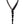 Load image into Gallery viewer, PANTHER DYNASTY AMELIA JET NECKLACE