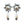 Load image into Gallery viewer, MIDNIGHT MUSE ORB PEARL DROPS