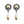 Load image into Gallery viewer, MIDNIGHT MUSE KRYSTALE PEARL DROPS