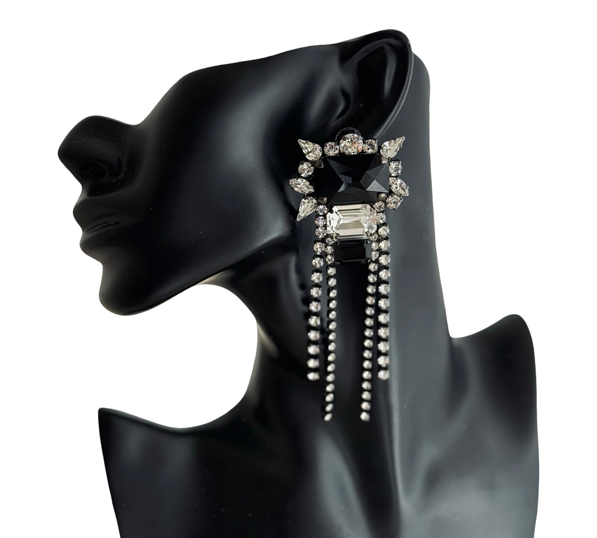 House of Emmanuele Muse Dynasty Kaskadia Crystal Earrings