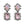 Load image into Gallery viewer, Dynasty Reign Pink Opal Earrings