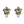 Load image into Gallery viewer, Dynasty Mary Champagne Studs