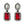 Load image into Gallery viewer, Dynasty Juliette Ruby Earrings