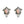 Load image into Gallery viewer, Dynasty Mary Rose Opal Studs