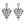 Load image into Gallery viewer, MUSE DYNASTY ANGEL HEART WING CHANDELIERS