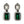 Load image into Gallery viewer, Dynasty Juliette Emerald Earrings