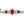 Load image into Gallery viewer, Dynasty Elizabeth Ruby Crystal Bracelet