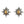 Load image into Gallery viewer, Dynasty Amara Champagne Studs