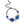Load image into Gallery viewer, Dynasty Satine Sapphire Crystal Choker