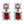 Load image into Gallery viewer, Dynasty Genevieve Pink Ruby Earrings