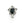 Load image into Gallery viewer, Dynasty Mary Jet Crystal Ring