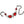 Load image into Gallery viewer, Dynasty Satine Ruby Crystal Choker