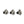 Load image into Gallery viewer, MUSE DYNASTY ANGEL WING TRINITY RING SET