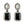 Load image into Gallery viewer, Dynasty Juliette Noir Earrings
