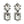 Load image into Gallery viewer, Dynasty Reign Crystal Earrings