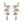 Load image into Gallery viewer, SELENITE CHANDELIER EARRINGS