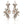 Load image into Gallery viewer, SELENITE IONE EARRINGS