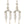 Load image into Gallery viewer, SELENE DAKOTA EARRINGS