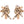 Load image into Gallery viewer, DESERT ROSE CATLYN STUDS