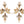 Load image into Gallery viewer, DESERT ROSE ARCHANGEL CHANDELIER EARRINGS