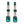 Load image into Gallery viewer, EMERALD DILLAMOND EARRINGS