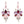 Load image into Gallery viewer, INEZ DYNASTY ANAIS EARRINGS