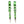 Load image into Gallery viewer, INEZ DYNASTY PERIDOT MIA EARRINGS