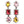 Load image into Gallery viewer, Dynasty Katherine Citrine & Rose Earrings