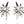 Load image into Gallery viewer, ASTERI LARGE CRYSTAL STAR EARRINGS
