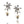 Load image into Gallery viewer, ASTERI LITTLE STAR & PEARL DROP