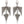 Load image into Gallery viewer, DYNASTY KNIGHT CHANDELIER EARRINGS