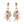 Load image into Gallery viewer, DESERT ROSE RAY DROP EARRINGS