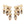Load image into Gallery viewer, GOLDEN SILK BELINDA EARRINGS