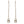 Load image into Gallery viewer, TITANIDE CRYSTAL LONG DROP EARRINGS